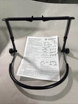 Ob K&m 16415 Stands Harmonica Holder W/soft Rubber Covered Neck, Black. Fixed Price $29.99.