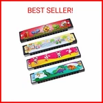 Upins Kids Harmonica Party FAVORS,4PCS Cartoon Key Of 16 Hole. Fixed Price $14.34.