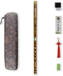 Key Dizi Bitter Bamboo Flute For Beginners With Free Membrane & Glue Prot.... Fixed Price $38.95.
