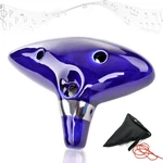 Musical 12 Hole Ocarina Ceramic Alto Legend Of Zelda Flute Instrument. Fixed Price $15.40.