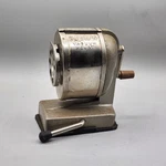 Vintage Boston Vacuum Mount Pencil Sharpener 8 Hole Usa Works Great. Fixed Price $19.99.