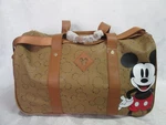 New Bio World Disney Mickey Mouse Travel Bag Shoulder Strap And Wheels, Ex!. Fixed Price $42.99.