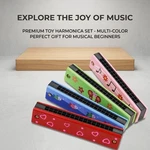 Kids Wooden Harmonica Musical Toy Beginner Instrument For Children. Fixed Price $9.50.
