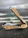 Shamanicshop Jews Harp By D.glazyrin/aria Wooden Case - Professional Mouth.... Fixed Price $145.80.