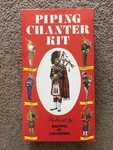 Piping Chanter Kit By Bagpipe Of Caledonia Scotland Book Cassette For Beginners. Fixed Price $29.99.