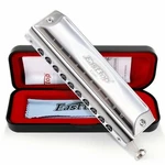 Easttop 10HOLE 40TONES Chromatic Harmonica Key Professional Birthday Gift. Fixed Price $39.89.