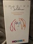 John Lennon Signature Imagine Series Hohner Harmonica -open Box. Fixed Price $115.00.