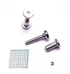 Seydel Covers Screws Size 3 For Saxony, Chromatic Luxe, Concerto, Fanfare And. Fixed Price $12.90.