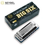 Seydel Big Six Blues 6-HOLE Harmonica Key Of Bb (sky) W/ Stainless Steel Reeds. Fixed Price $66.66.