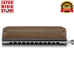 Suzuki G-48W Gregoire Maret Wooden Cover 12 Holes Sounds Chromatic Harmonica. Fixed Price $285.02.