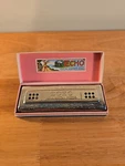 The Echo Harp Harmonica Hohner Tremolo 55/80, Key Of C/g. Near Mint. Fixed Price $79.99.