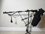 K Pettigrew Bagpipe With Canmore Zippered & Blowpipe #GHB2505-F. Fixed Price $792.00.