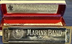 Hohner Marine Band 1896 Diatonic Harmonica Key Of With Case. Fixed Price $16.00.