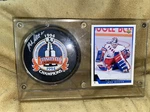 Mike Richter 1994 Ny Rangers Stanley Cup Autographed Puck + Card In Display Case. Fixed Price $225.00.
