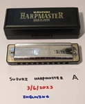 Suzuki Harpmaster Diatonic Harmonica, Major (lightly Used, Ships From Us). Fixed Price $24.99.