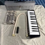 Vintage Hohner Melodica Piano 26. W Case. Germany Extra Mouthpiece. Fixed Price $60.00.