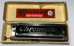 Vintage Koch Chromatic Harmonica Key Of Original Box 10 Hole 980/40 Germany. Fixed Price $35.00.