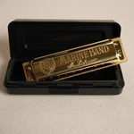Nos Marine Band Hohner 100TH Anniversary Golden Limited Edition 1896-1996!. Fixed Price $99.00.