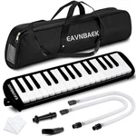 Eavnbaek 32 Melodica Instrument, Soprano Air Keys, Black. Fixed Price $29.79.
