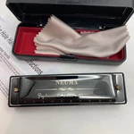 Neuma Professional Blues Harmonica With Case Portable New Open Box. Fixed Price $11.69.