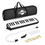 Melodica 32 Keys Air Piano Keyboard With Carrying Bag Mouthpieces Tubes, Melo.... Fixed Price $31.40.