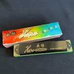 Vintage Hero Harmonica UC008 Made Shanghai China Original Box. Fixed Price $10.00.