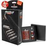 Hohner M20135XP 5-PACK Rocket Key Of C,g,a,d,b Diatonic Harmonica W/ Case, Flask. Fixed Price $256.99.