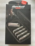 Hohner Rocket Piece Harmonica Pro Pack Keys C, G, A, D, Bb With Case ROCKT-5PK. Fixed Price $256.75.
