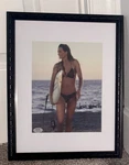 Demi Moore Autographed "charlie's Angels" Surfing 8X10 Photo Matted & Framed Psa. Fixed Price $169.99.
