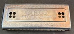 Vintage M. Hohner Echo Bell Metal Reeds Double Sided G/c Harmonica. Fixed Price $45.00.