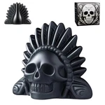 Aztec Death Whistle, Office White Elephant Gifts, Glossy Black. Fixed Price $27.99.