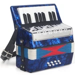 Aklot 17 Key Piano Accordion, Lightweight Kids Celluloid Accordion.... Fixed Price $114.86.