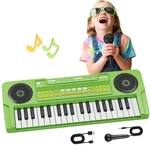 Upgraded 37 Keys Kids Piano Keyboard Portable Toddler Music Toy W/mic. Fixed Price $45.96.