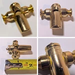 Latin Percussion Tri-tone Samba Whistle Lp Gold Anodized Musical Instrument. Fixed Price $47.17.