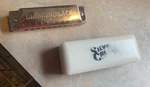 Silver Creek Diamondback Harmonica With Case. Fixed Price $12.50.