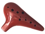 Woodnote Alto - New Burgundy 12 Holes Ocarina Flute With Fingering Chart. Fixed Price $14.99.