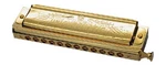 1248SG Unichromatic Gold Harmonica Holes Sounds Tombo. Fixed Price $208.99.