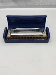 Vintage Hohner Blues Harp Ms Harmonica Germany 10 Hole (TDW040769). Fixed Price $14.99.