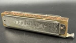 Vtg M. Hohner Super Chromonica Chromatic Harmonica - 12 Hole 48 Reed 270 /. Fixed Price $62.00.