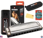 Harmonica Key Of Bundle With Zip Case, Manual & Polishing Cloth. Fixed Price $94.49.