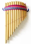 Artisan Pan Flute From Peru Made It Bamboo For Beginners. Fixed Price $18.99.