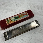 Vintage M. Hohner The Echo Harmonica Key Of Reeds Germany 8362/32 With Box. Fixed Price $22.49.
