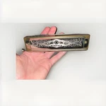Pre WW2 Hohner Chromonica 270 Chromatic Harmonica Key Wood Metal With Case. Fixed Price $120.00.