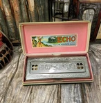 'the Echo Harp' Harmonica By M. Hohner (54/64 2 Keys C/g) W Box. Fixed Price $29.99.