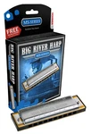 Hohner Big River Harmonica Ms Series -free Lessons-pick Key-authorized Dealer. Fixed Price $34.99.