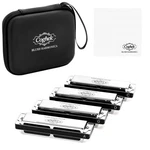 Set 4 Pack, 10 Hole 20 Tone Diatonic Blues In Keys G A.... Fixed Price $154.12.