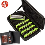 Hohner Rocket Amp Pro Pack 5-PIECE Harmonica Set Key C,g,a,d,bb With Case, Flask. Fixed Price $279.99.