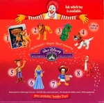 1997 Disney Mcdonalds Masterpiece Collection Clamshell Cases / Toys - U Pick. Fixed Price $6.99.