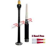 Scottish New Rosewood Practice Chanter Black Color Silver Mounts With 2 Reeds. Fixed Price $14.99.
