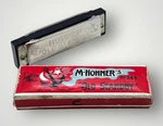 M-hohner's "old Standby" No. 34 Harmonica Key Of In Box. Fixed Price $11.99.
